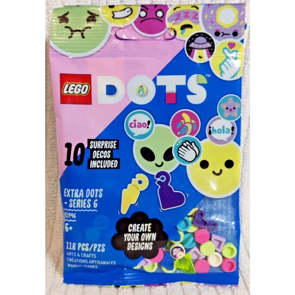 Lego Dots Extra Series 6, Decos Decorating Kit 41946, Single pk-NEW - Picture 2 of 10
